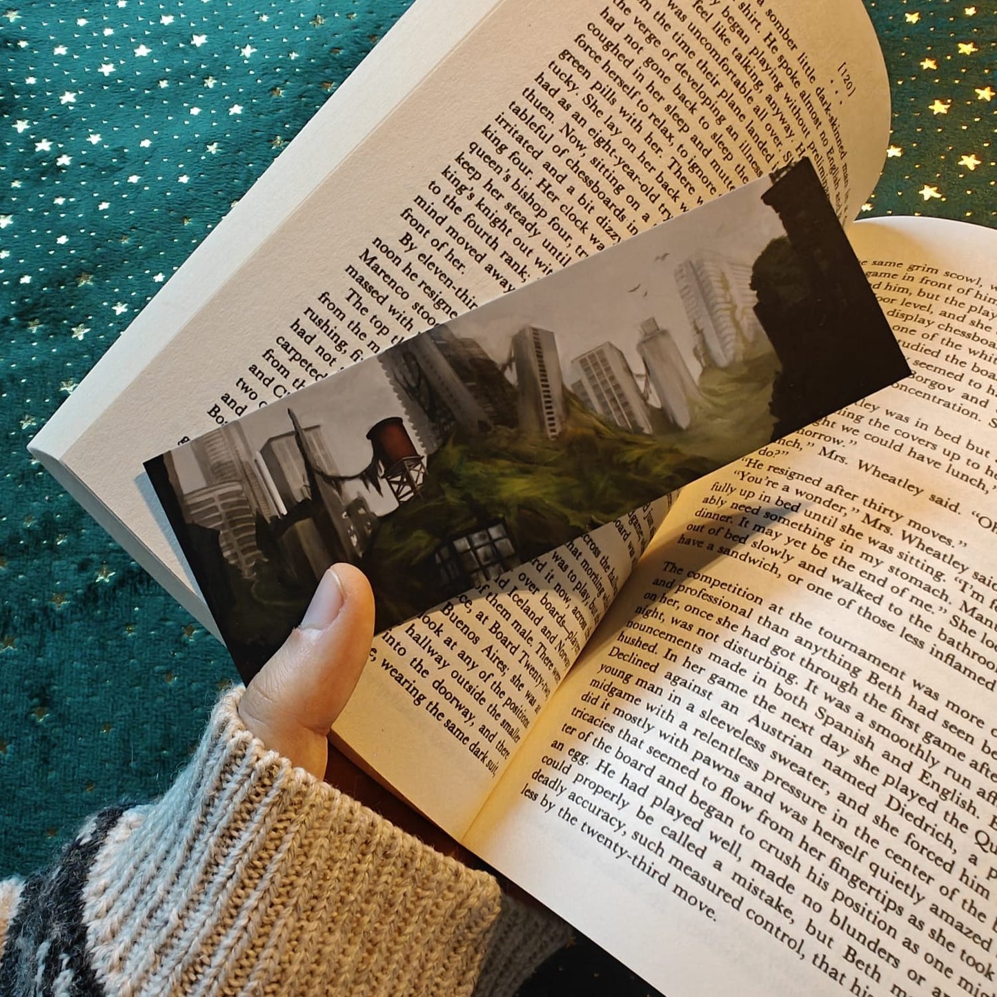 Overgrown - bookmark